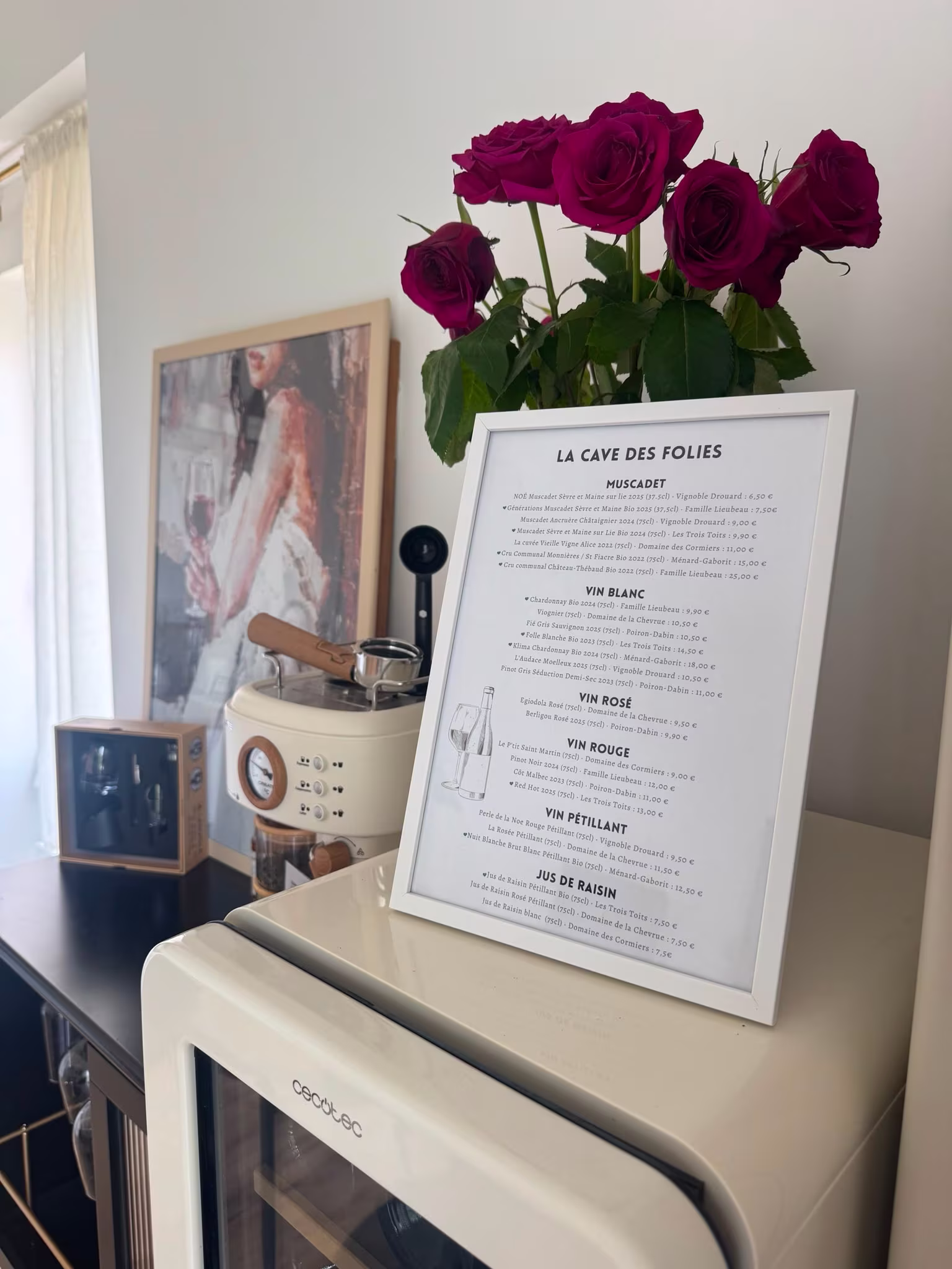 Dégustation vin salon